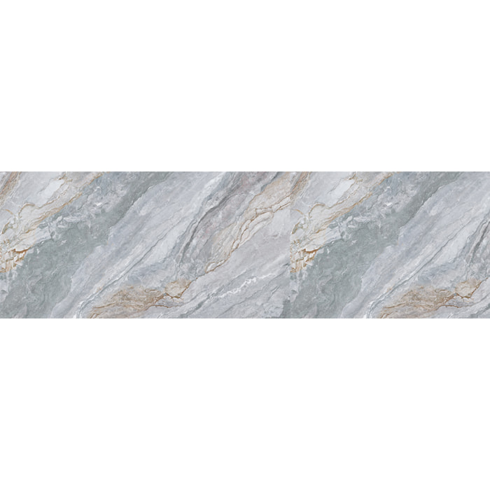Revêtement sticker sol - MARBRE GRIS D'ALASKA - Rouleau adhésif Protection Anti-dérapant