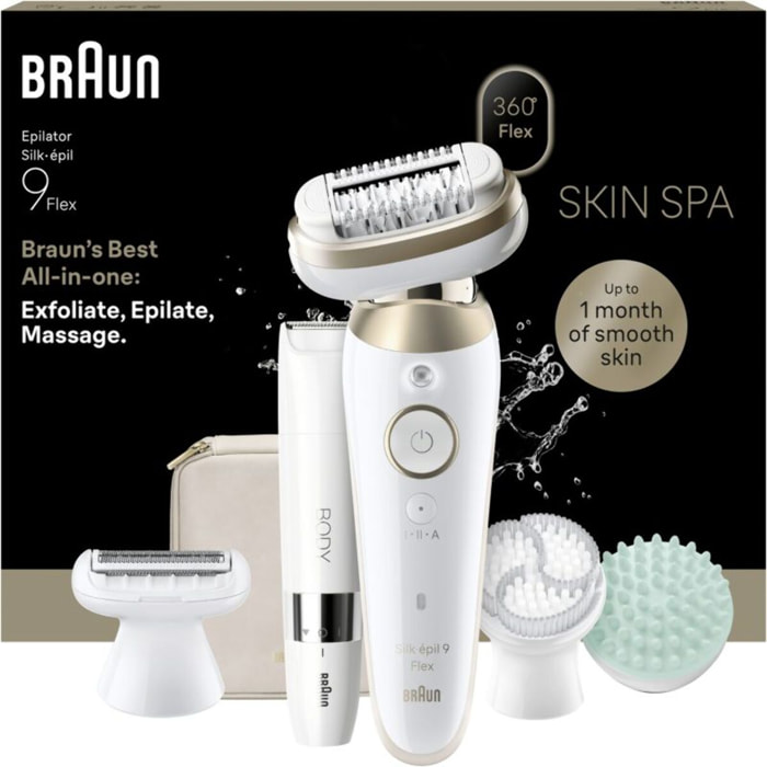 Epilateur électrique BRAUN Silk-épil SES 9-481 3D Flex Skin Spa