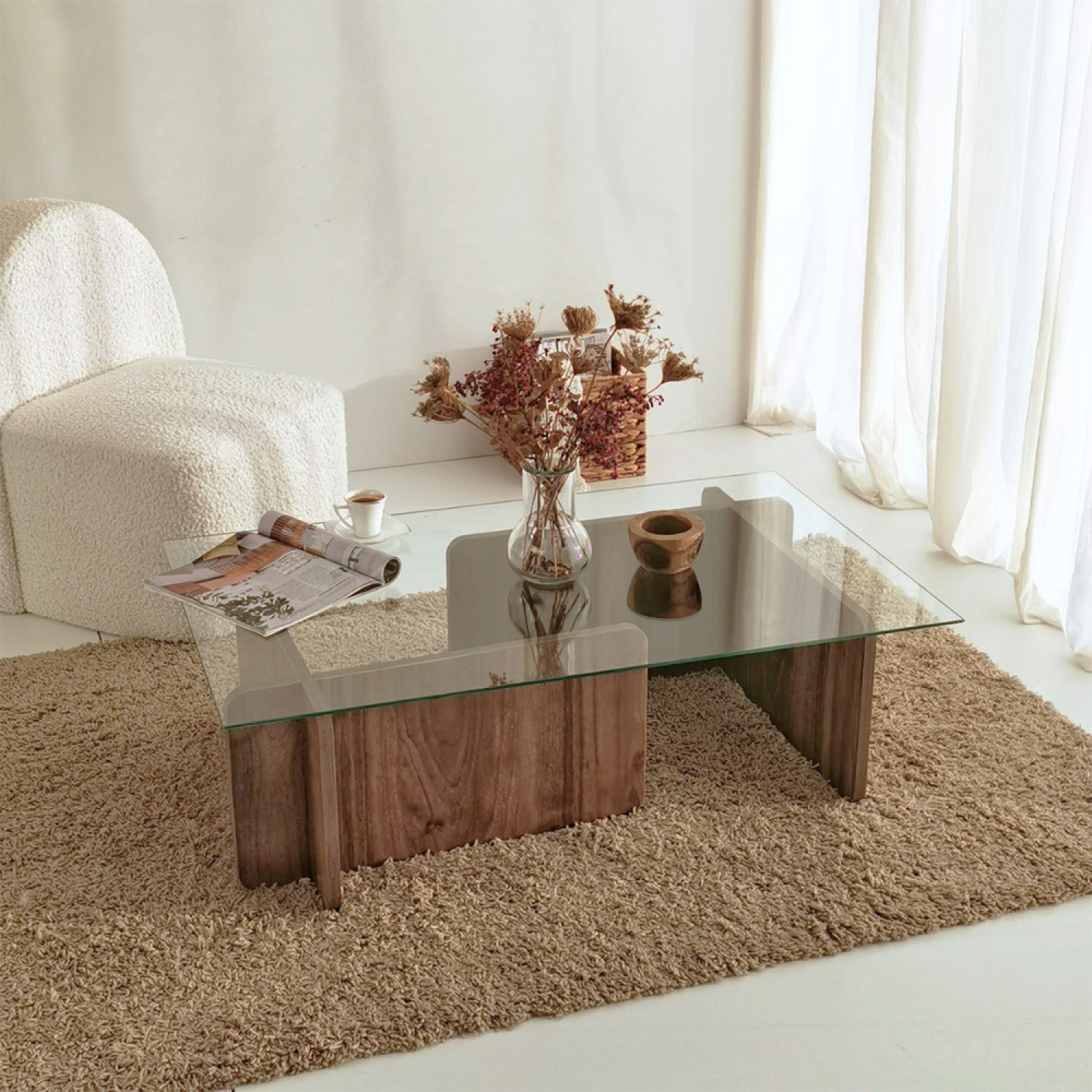 Table basse design LUAN