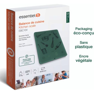 Balance de cuisine ESSENTIELB EBC10V