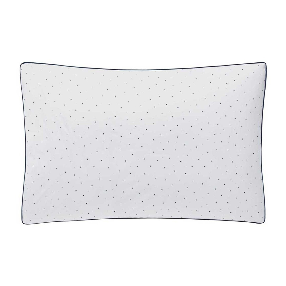Taie d'oreiller en percale de coton, ZEPHYR, Bleu/Vert