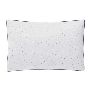 Taie d'oreiller en percale de coton, ZEPHYR, Bleu/Vert