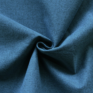 Tissu occultant double face - Bleu Pétrole
