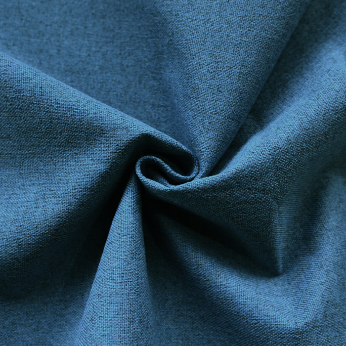 Tissu occultant double face - Bleu Pétrole