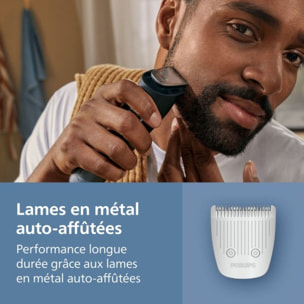 Tondeuse barbe PHILIPS BT5775/15 Series 5000, molette réglable,  40 hauteurs de coupe, précision 0,2 mm, autonomie 100 mn