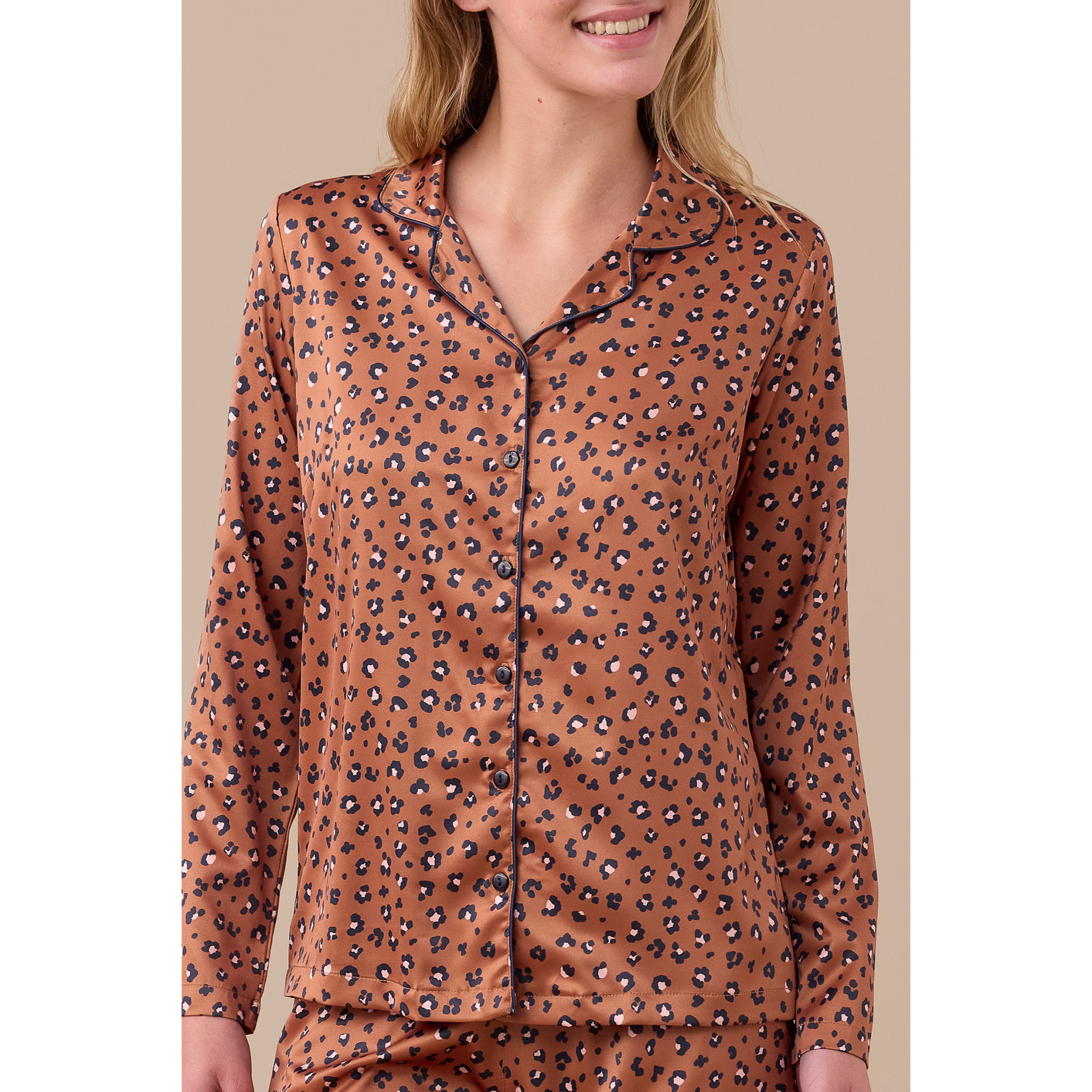 Pigiama donna raso articolo animalier Noidinotte