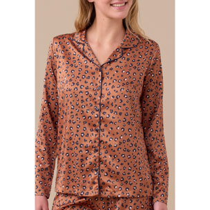 Pigiama donna raso articolo animalier Noidinotte