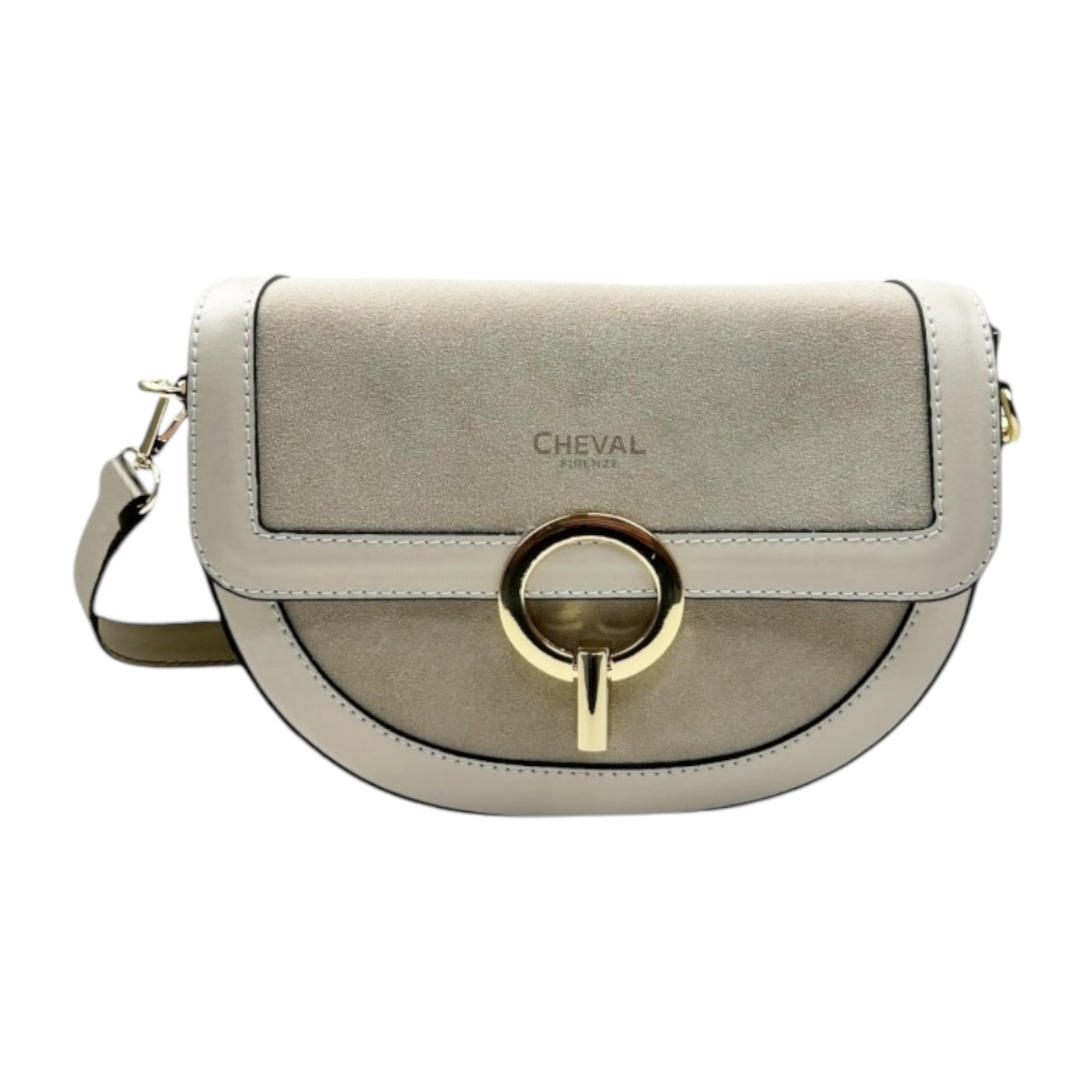 Borsa a tracolla Cheval Firenze Ambra F/W Beige