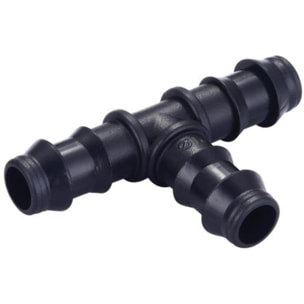 PLANETA HUERTO | Té 16 mm 10 uds – Conectores en Forma de T para Derivación en Sistemas de Riego