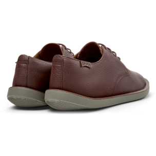 Scarpe stringate - CAMPER Wagon - Marrone - Pelle liscia