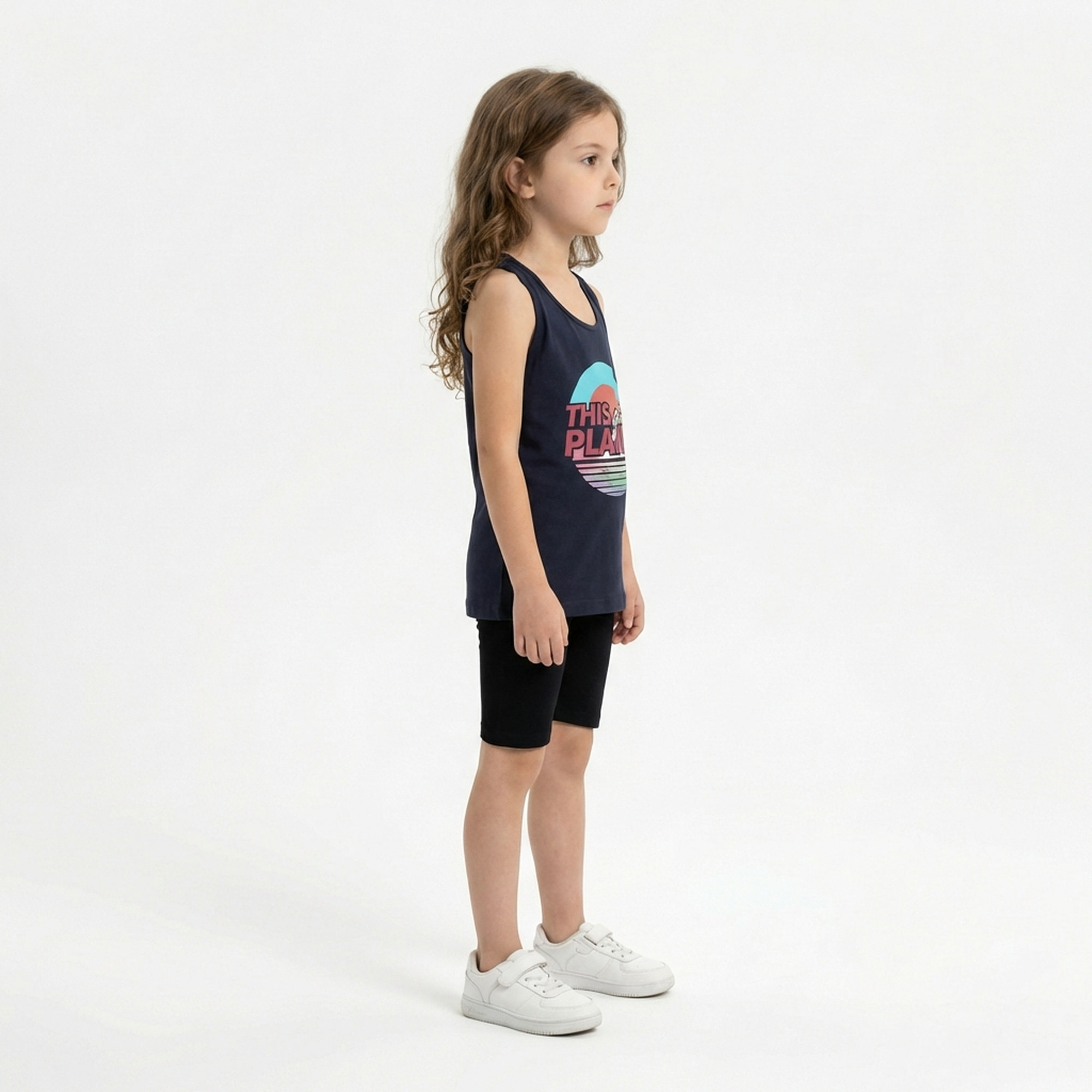 Canotta palestra da donna FEPLA blu