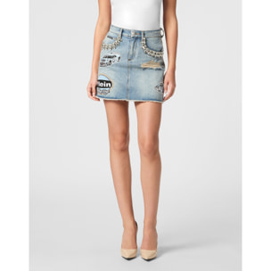 PHILIPP PLEIN Mini Skirt RACING