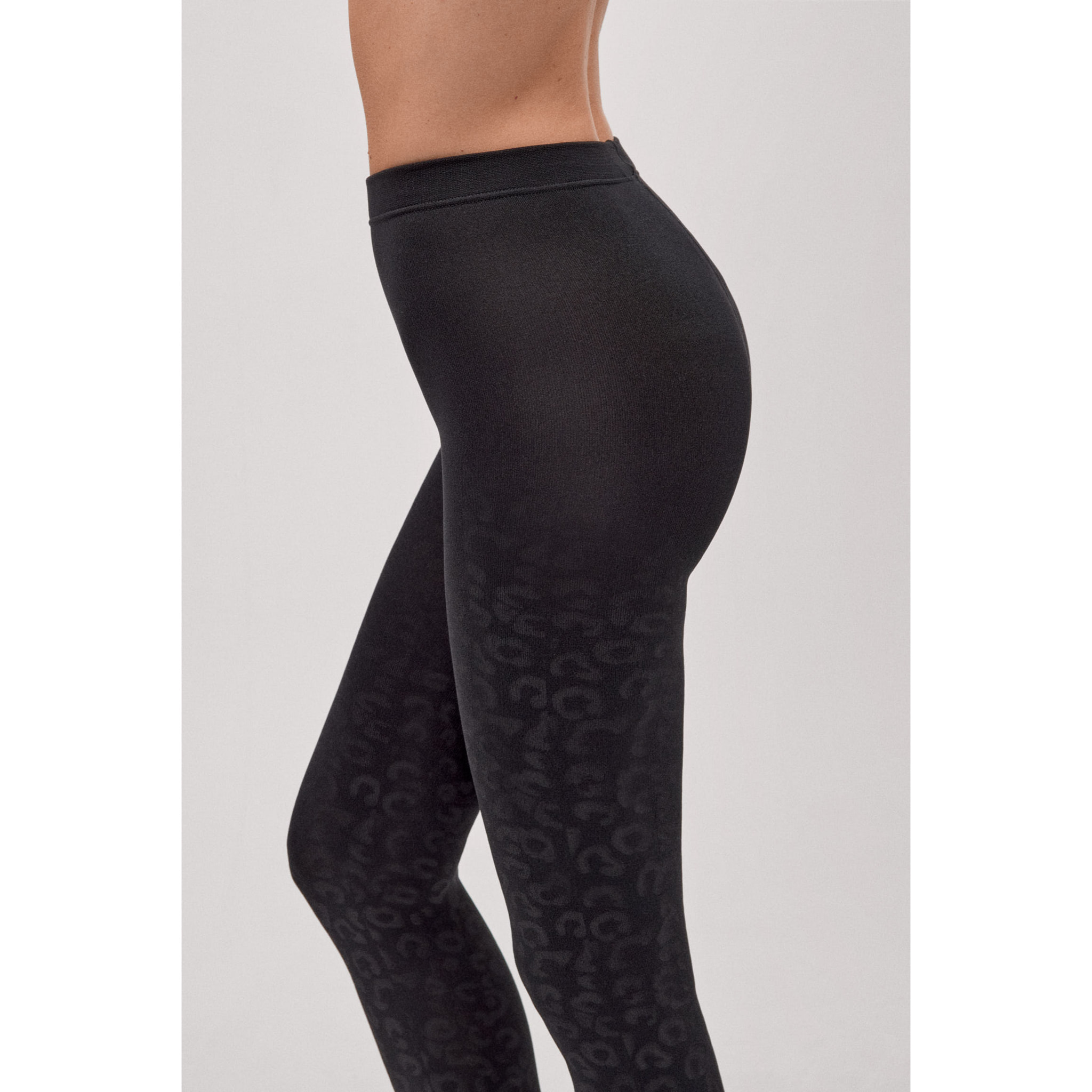 Collant termico leopardato 140 denari