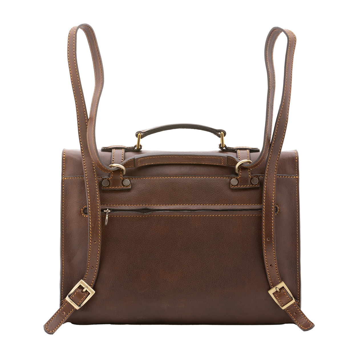 Zaino  unisex In Vera pelle Made in Italy 37x28x9 cm