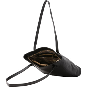 Borsa a spalla  da donna In Vera pelle Made in Italy 30x37x8 cm