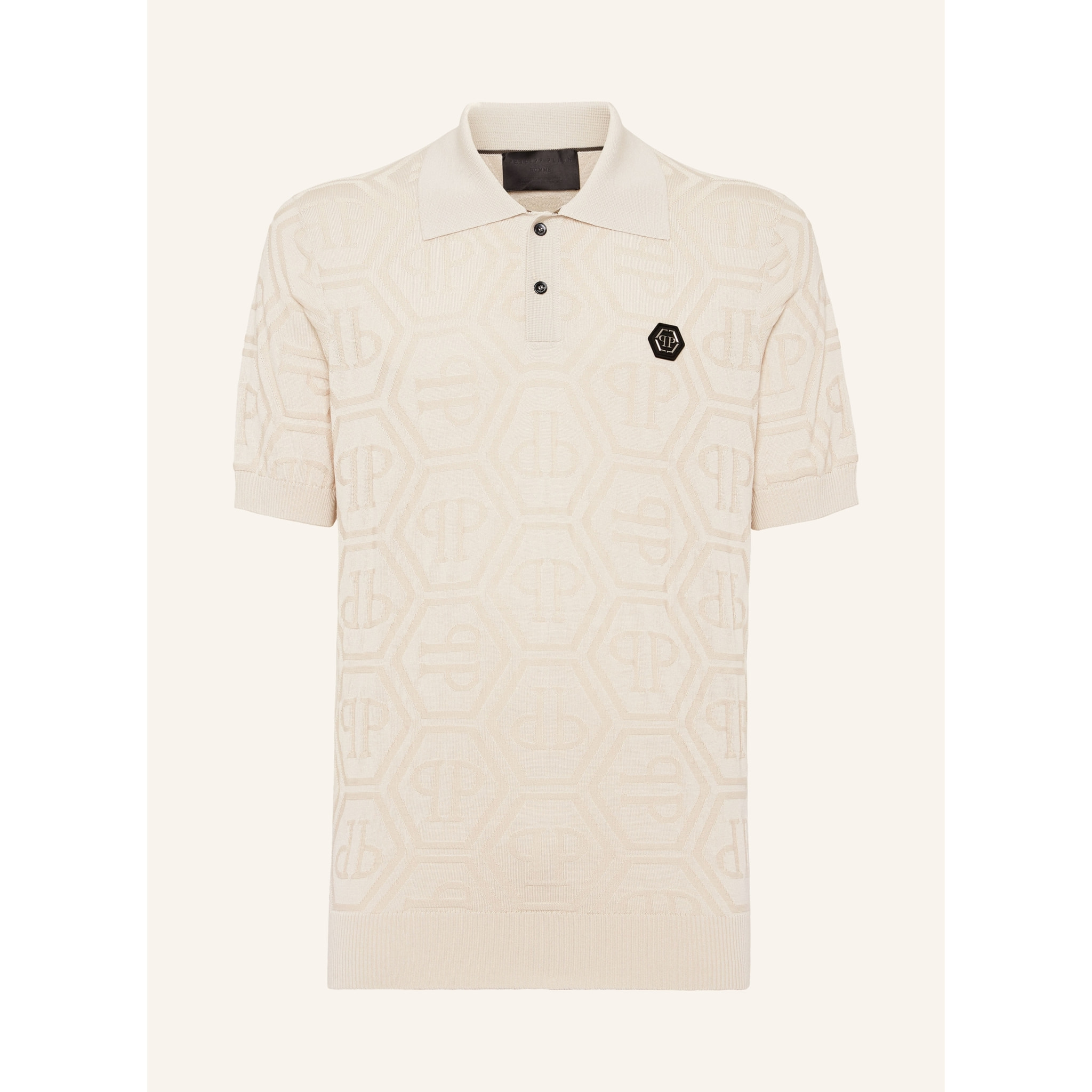 PHILIPP PLEIN Pullover Polo-Neck MONOGRAM