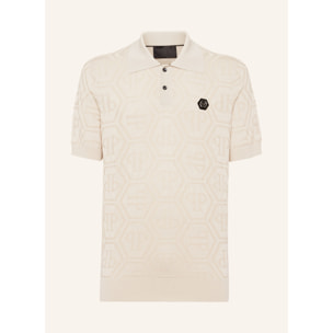 PHILIPP PLEIN Pullover Polo-Neck MONOGRAM