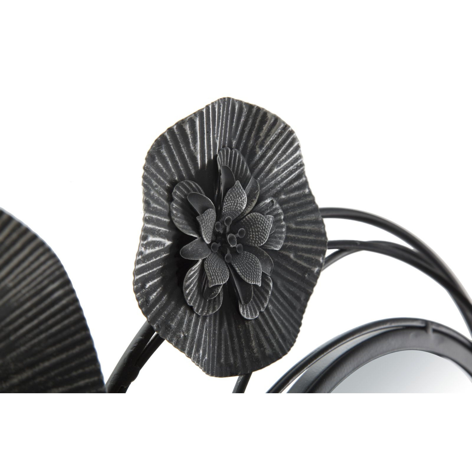 PANNELLO/SPECCHIO DARK ROUND CM 117X5,5X49