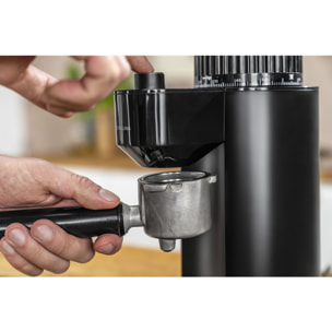 ZWILLING Broyeur à café, Mouture Réglable, 1 à 12 Tasses, Acier Inoxydable, 135W, 220-240V, Prise UE, Noir, série Enfinigy