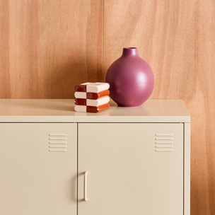 Meuble TV industriel métal 3 portes 120cm ALABAMA