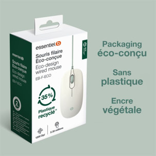 Souris filaire ESSENTIELB EB-F-ECO éco-conçue