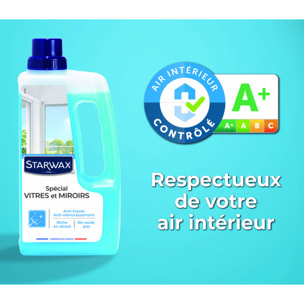 Nettoyant STARWAX spécial vitres anti-traces - 1L - 532
