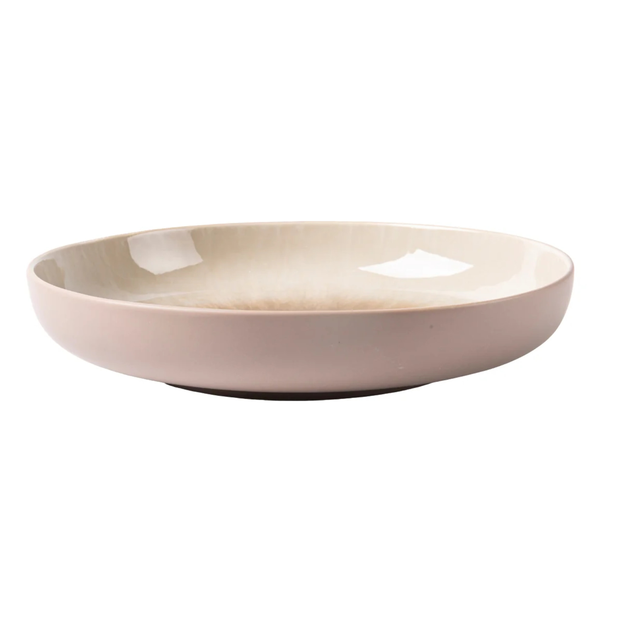 Lot de 6 assiettes creuses en grès