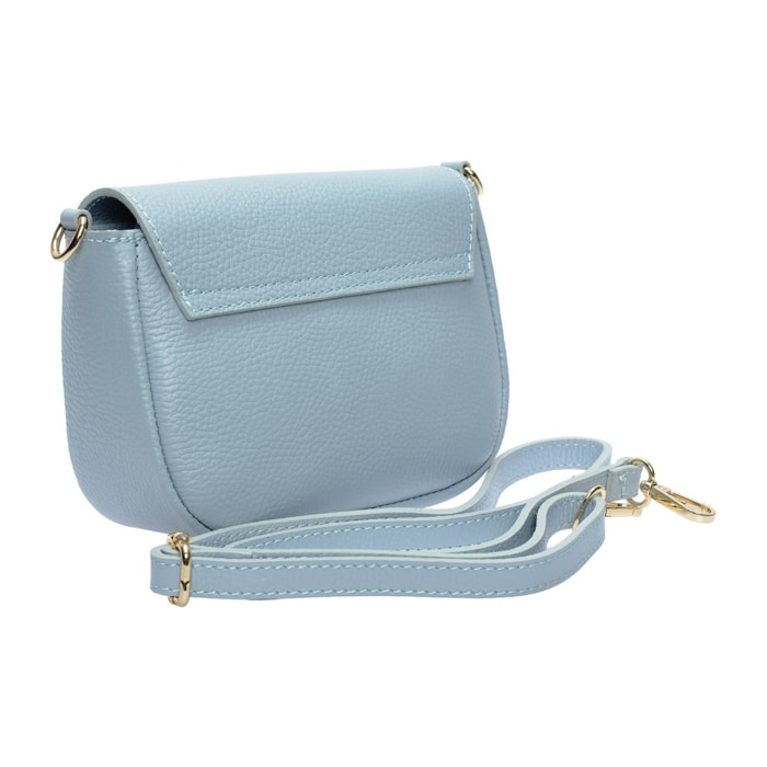 Borsa a spalla Anna Luchini Turchese