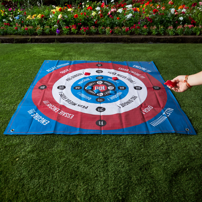 CIBLE GEANTE AVEC 6 SACS