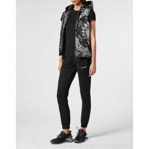 PLEIN SPORT Chaleco corto OPTICAL FLOWER