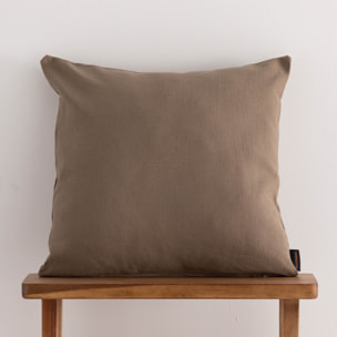 Housse de coussin jacquard 65x65 cm Cascai Wallnut