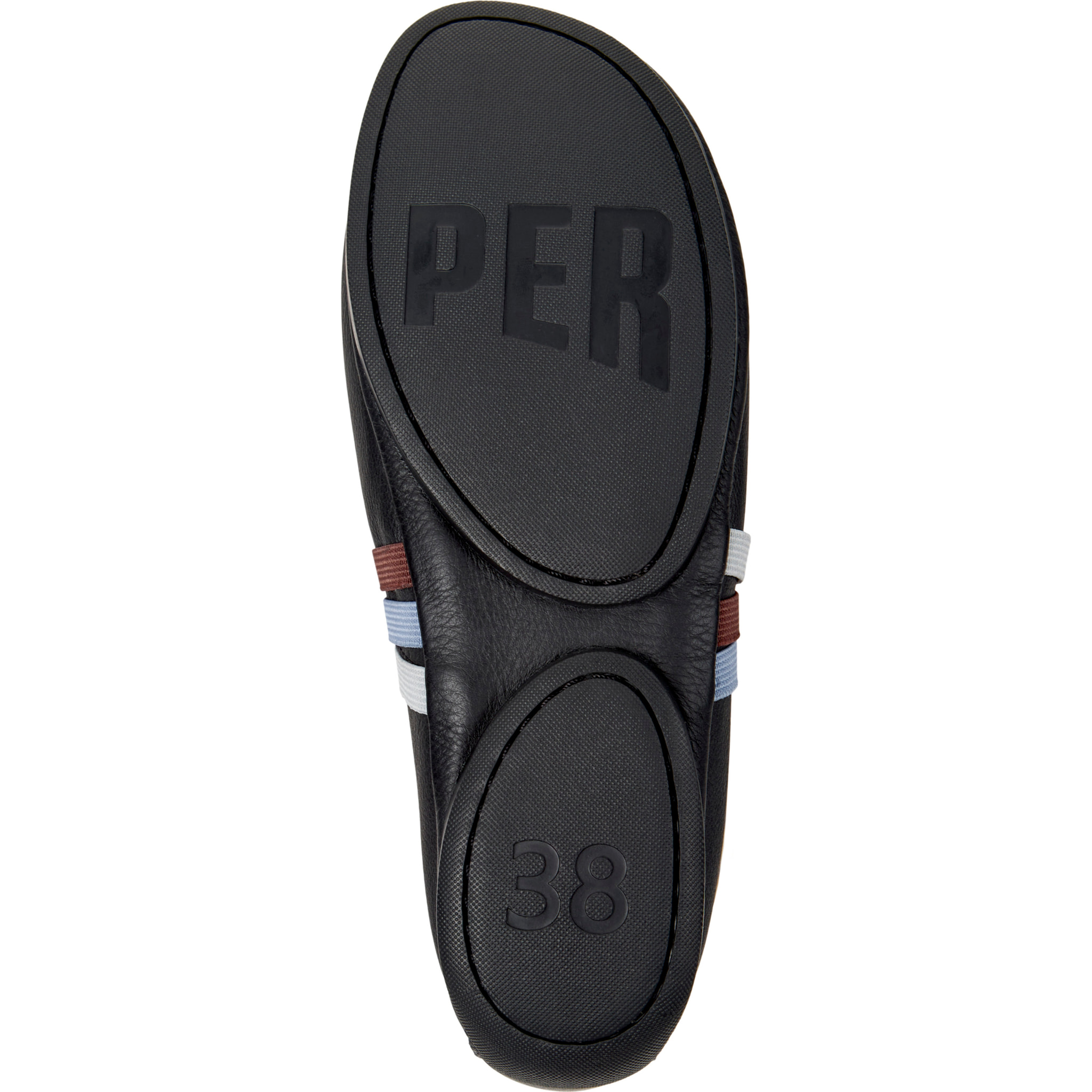 Ballerine - CAMPER Right Nina Twins - Nero - Pelle liscia