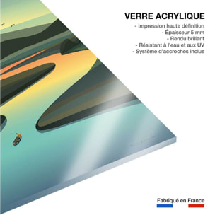 Tableau de voyage Fleuve d'Amazonie Tableau plexiglas