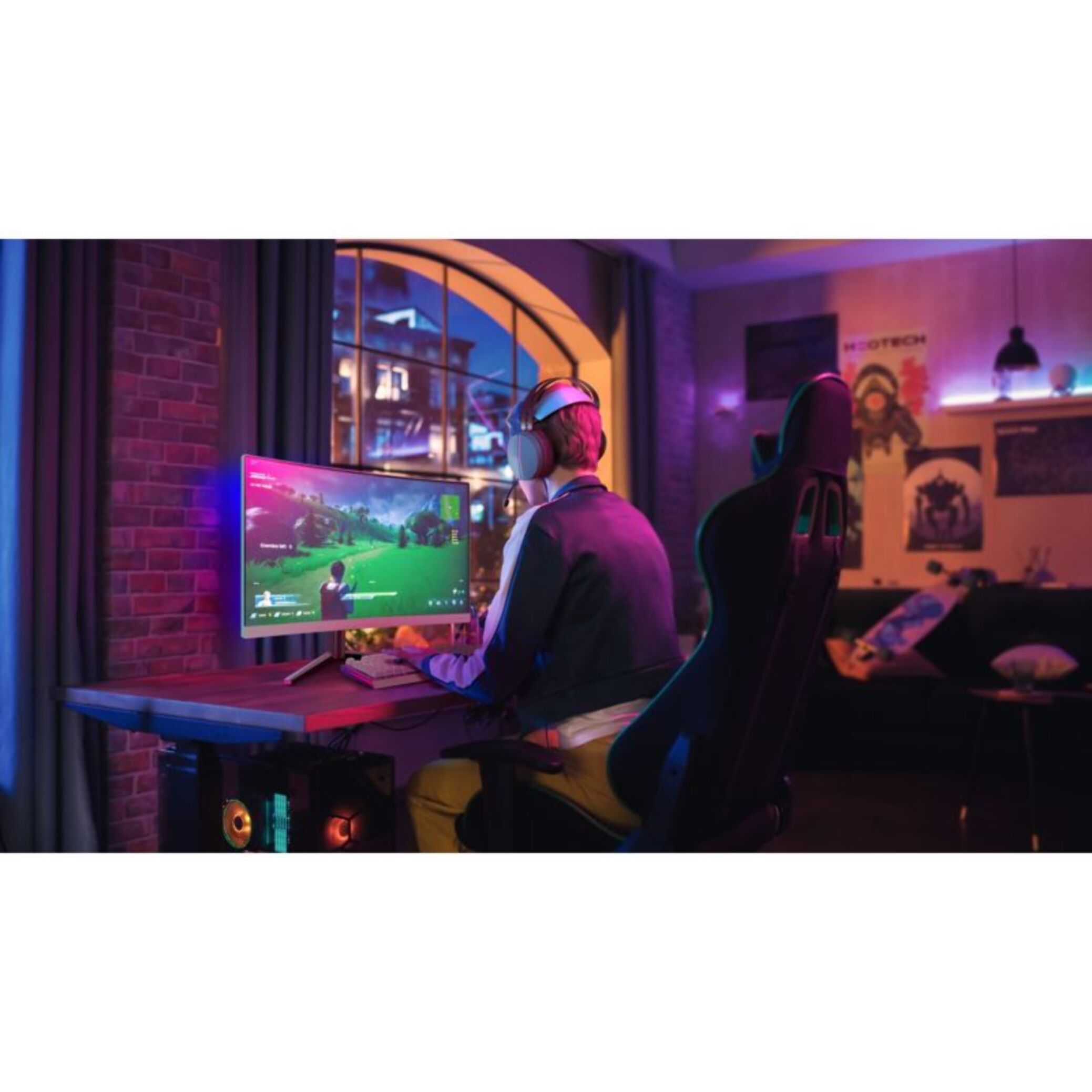 Ecran PC Gamer PHILIPS Evnia 27M2N8500 27" QHD 360Hz QD-OLED HDR True Black 400 HDMI 2.1 USB-C 15W Ambiglow