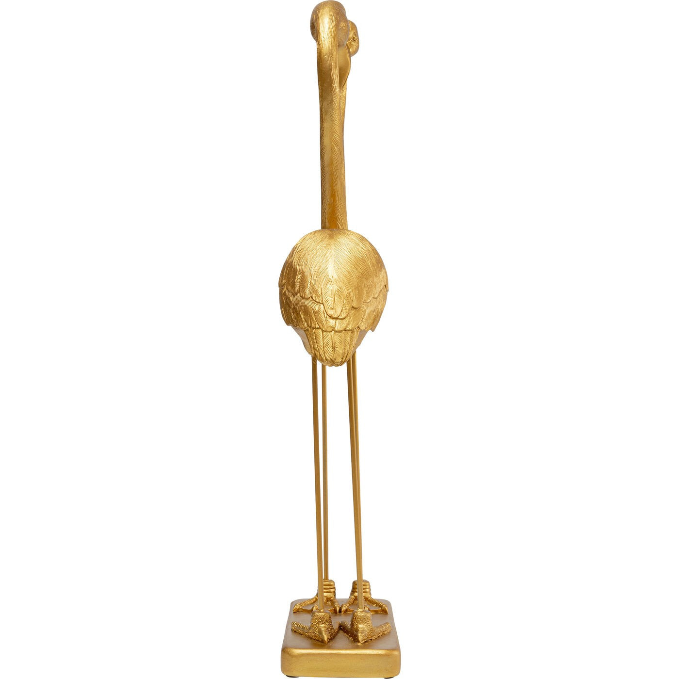 Déco couple cœur flamants dorés Kare Design