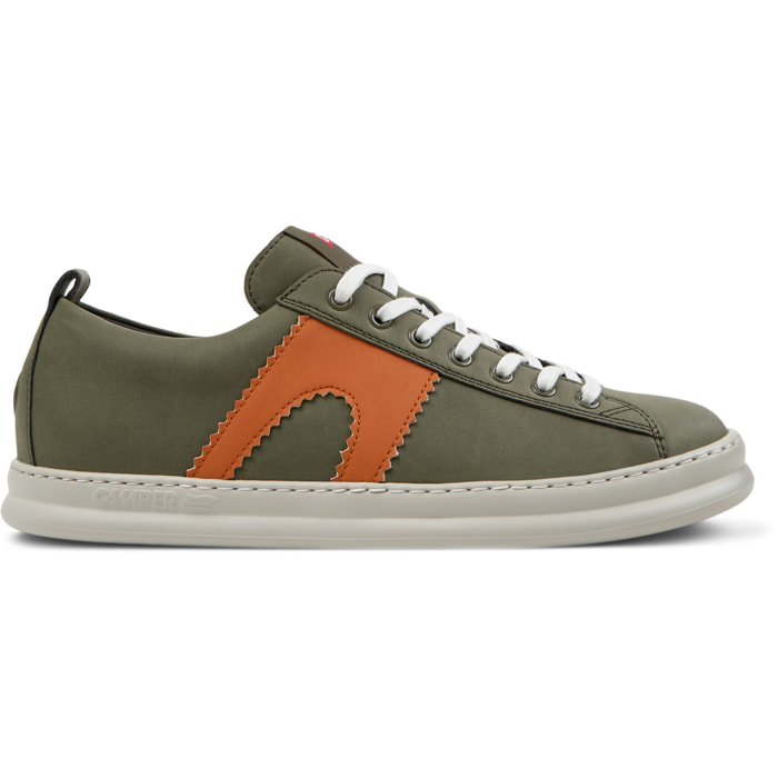 Zapatillas - CAMPER Runner Four - Verde - Cuero liso