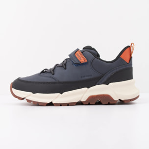 Zapatillas Niño de la marca GEOX  modelo J FLEXYPER PLUS BOY AZUL