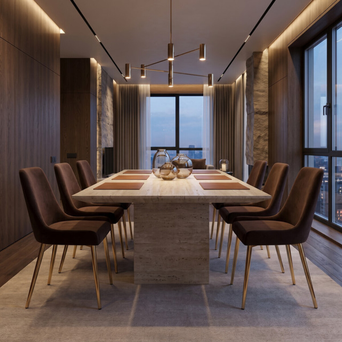 Sedia Imbottita in Effetto Velluto con Gambe Oro, Design Moderno ed Elegante per Sala da Pranzo, Cucina, Soggiorno, Studio e Ufficio