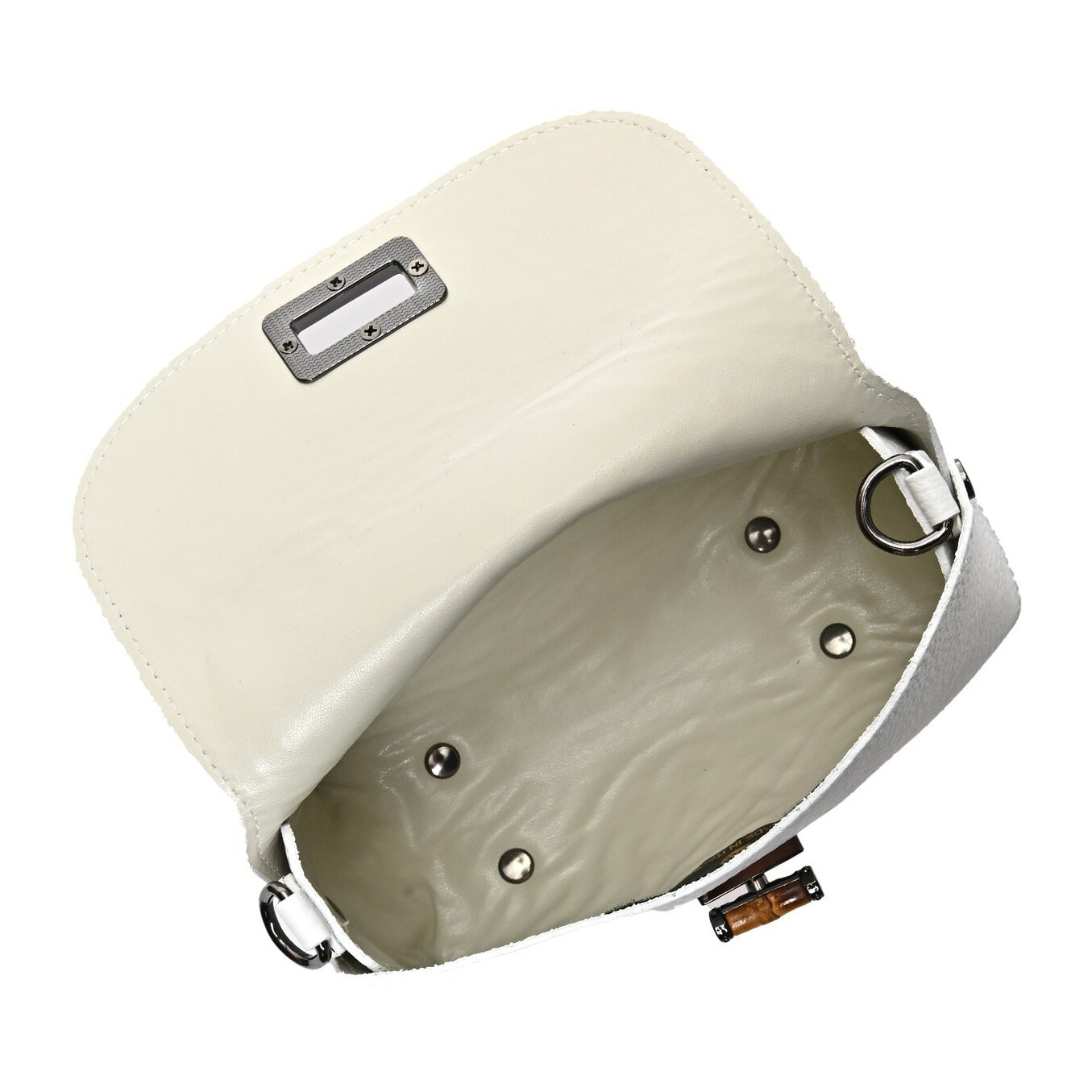 Borsa a tracolla Anna Luchini Bianco