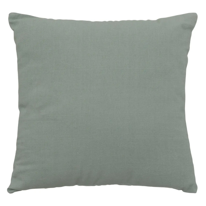 Coussin "Anjali" 38x38cm vert céladon