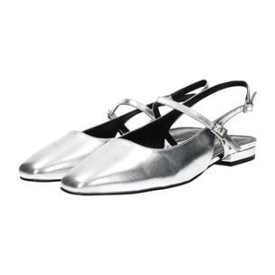Ballerine Donna Tata Italia Argentato