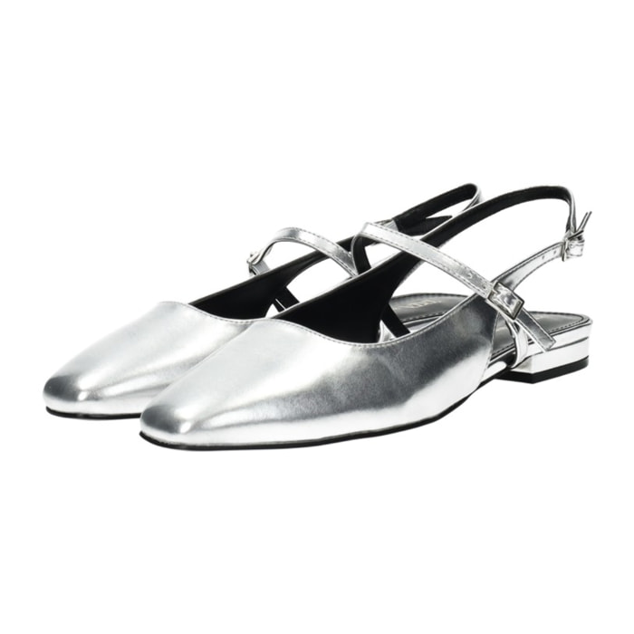 Ballerine Donna Tata Italia Argentato