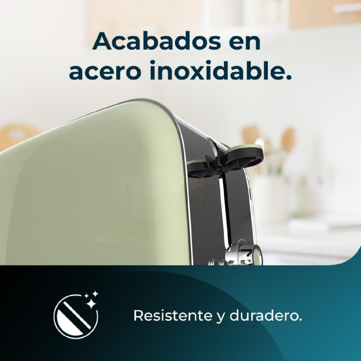 Cecotec Tostador vertical Toastin' time 1500 Green 1500W de Potencia Doble ranur