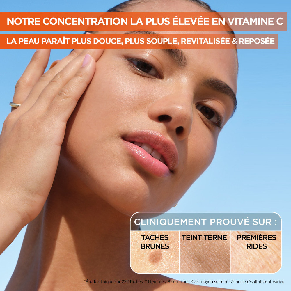 Garnier SkinActive Vitamine C Sérum Nuit Booster d'Éclat 30mL