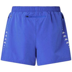 Kappa - Pantaloni Corti Uomo Blu - Kombat Run Festo