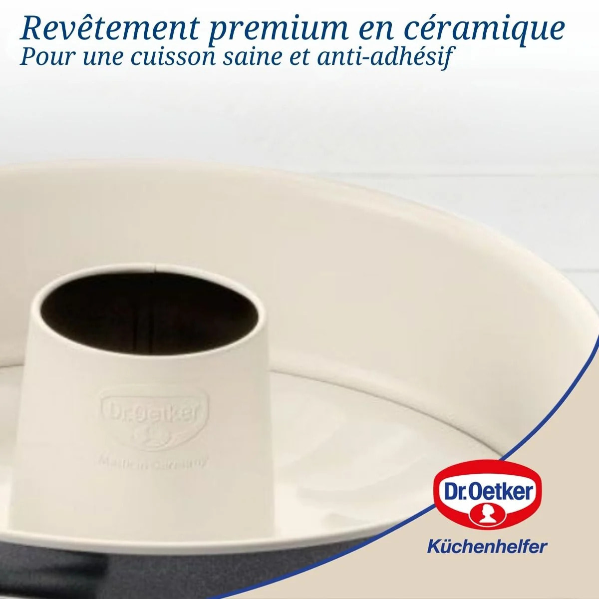 Moule à manqué à charnière avec fond à savarin Dr Oetker Back-Trend