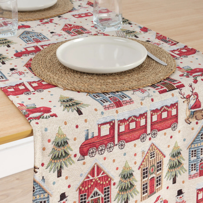 Chemin de table jacquard 33761B