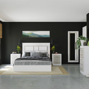 Dormitorio Kira 5C Plus Andersen Pino - Gris