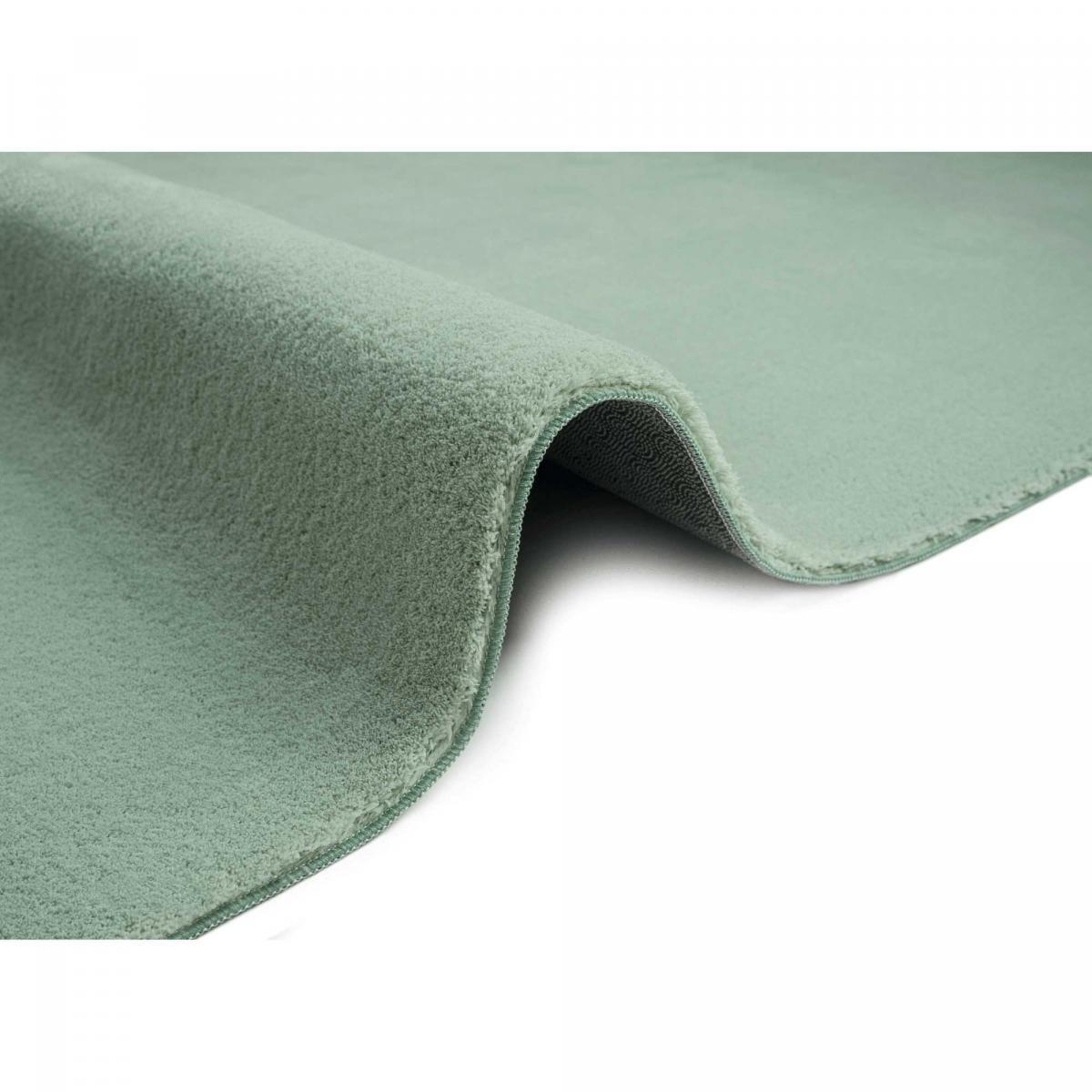 Tapis salon MITA, soft et soyeux, tapis uni à l'aspect Shaggy