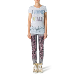 PHILIPP PLEIN T-shirt Round Neck SS "Queenie"